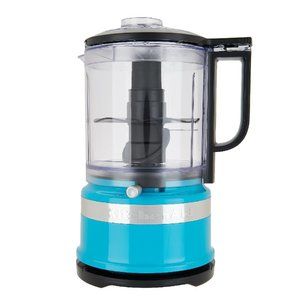 new in box KitchenAid 5-Cup Food Chopper ( Food Processor ) in CRYSTAL BLUE